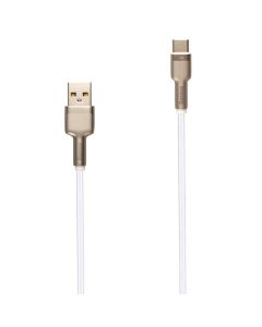 USB кабель Baseus Cafule Metal Data 66W 2м Type-C Білий (White)