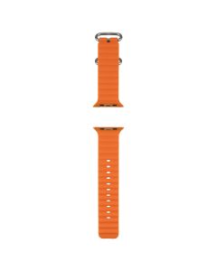 Ремінець для годинника Apple Watch Gear4 38/40/41 мм Синій Помаранчевий (Midnight Blue Orange)