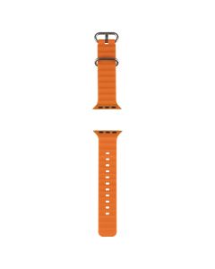 Ремінець для годинника Apple Watch Gear4 38/40/41 мм Зелений (Olive Green Orange)