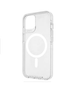 Чехол накладка для iPhone 14 Gear4 Clear MagSafe Прозрачный (Clear)