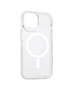 Чехол-накладка для iPhone 15 Gear4 Clear MagSafe Прозрачный (Clear)