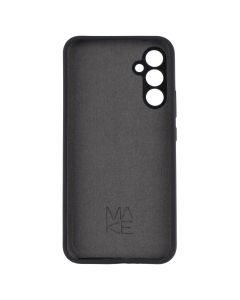 Чехол накладка для Samsung A34 Silicone MakeFuture Серый (Графит)