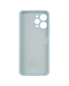 Чехол-накладка для Xiaomi Redmi 12 Silicone MakeFuture Синий (Небесно-голубой)