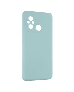 Чехол накладка для Xiaomi Redmi 12C Silicone MakeFuture Зеленый (Мятный)