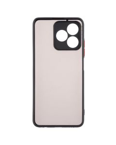 Чехол накладка для Realme C53 Avenger Matte Черный (Black)