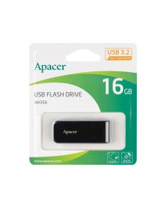 USB Флеш Apacer AH356 (USB 3.0) 16Gb Чорна (Black)