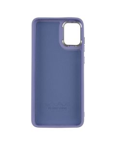 Чохол накладка для Samsung A05 WAVE Plump Case Фіолетова (Light Purple)