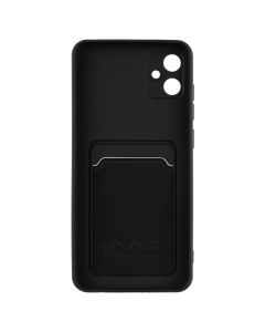 Чохол накладка для Samsung A05 WAVE Colorful Pocket Чорна (Black)