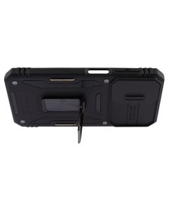 Чехол-накладка для Samsung A24 Camshield Army Ring Черный (Black)