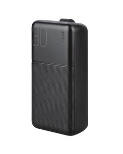 PowerBank 30000 мАг XO PR199 2USB+Type-C Черный (Black)