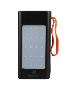 PowerBank 50000 mAh Kraft KPB-2450FCL 22.5W QC3.0 LED-фонарик Черный (Black)