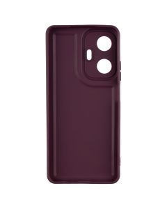 Чехол накладка для Realme C55 Soft Leather Фиолетовый (Purple)