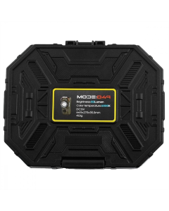 Фонарик аккумуляторный LED D49 с зажигалкой Черный (Black)