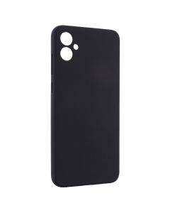 Чехол накладка для Samsung A05 Silicone MakeFuture Черный (Black)