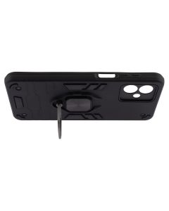 Чехол накладка для Motorola G14 Transformer Ring Черный (Black)