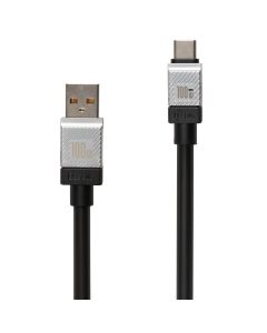 USB кабель Baseus CoolPlay Series Type-C 100W 1м Чорний (Black)