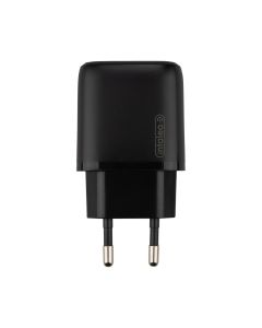 Зарядний пристрій Intaleo TCGQPD220 20W QC+PD (1USB-C + 1USB) Чорний (Black)