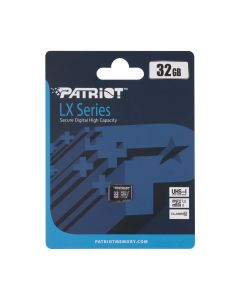 Карта памяти MicroSD Patriot LX Series 32Gb Class 10 UHS-1