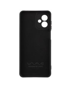 Чехол накладка для Motorola G14 WAVE Colorful Чёрный (Black)