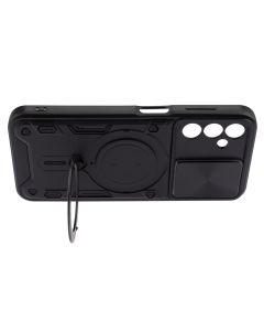 Чохол накладка для Samsung A14 Protective Stand Case Чорна (Black)