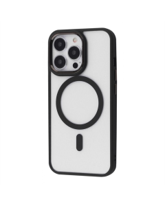 Чохол накладка для iPhone 13 Pro Max WAVE Ardor MagSafe Чорна (Black)