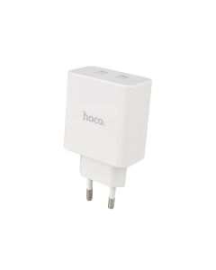 Зарядное устройство Hoco C108A Leader PD35W/QC + кабель Type-C to Type-C Белый