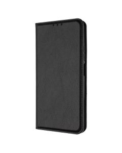 Чохол кейс для Xiaomi Redmi Note 12 DM Book Case Leather Чорний (Black)