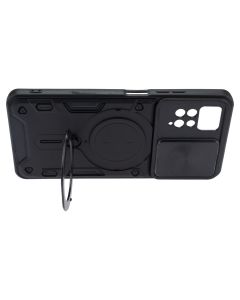 Чехол-накладка для Xiaomi Redmi Note 12 Pro Protective Stand Case Черный (Black)