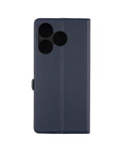 Чохол кейс для TECNO Spark 10C Status Case Магніт Синій (Blue)