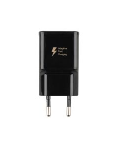 Зарядное устройство Samsung EP-TA20EBEC (1USB) Черное (Black)