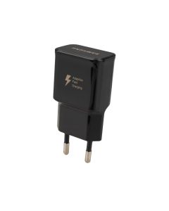 Зарядное устройство Samsung EP-TA20EBEC (1USB) Черное (Black)