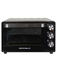 Електропіч Grunhelm GN252AB Чорна (Black)