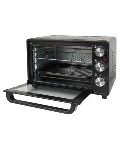 Електропіч Grunhelm GN252AB Чорна (Black)