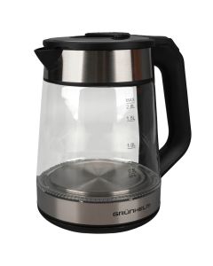 Електрочайник Grunhelm EKG-2320 Срібний Чорний (Silver Black)