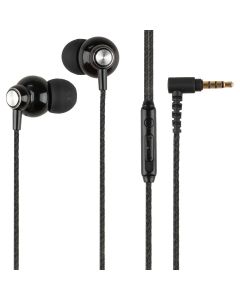 Навушники з мікрофоном DC DCS-28 metal Чорні (Black)