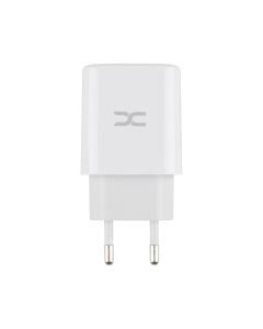 Зарядний пристрій DC CA-D24 (2 USB) 2.4A + кабель Micro-USB Білий (White)