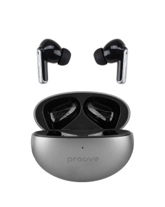 Бездротові навушники вкладиші Proove Thunder Buds TWS with ANC Сірі (Grey)