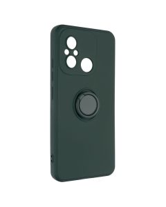 Чохол накладка для Xiaomi Redmi 12C Deen Color Ring Зелена (Army Green)