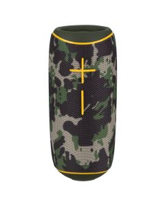 Bluetooth-колонка Hopestar P34 (16 Вт/TWS/IPX7/RBG/3000 мАч) Зеленая (Камуфляжная зелень)