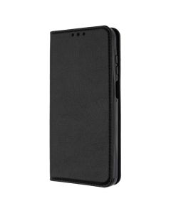 Чехол кейс для Samsung A25 DM Book Case Leather Черный (Black)