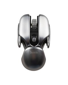 Миша беспроводная игровая Hoco DI43 Main Gaming Серебряная (Silver)