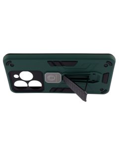 Чохол-накладка для TECNO Spark 20/20C/GO 2024/POP 8/Infinix Hot 40i Armor Magnetic Зелена (Темно-зеленый)