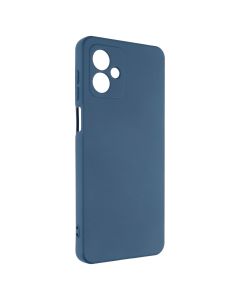 Чехол накладка для Motorola G14 WAVE Colorful Синий (Blue)
