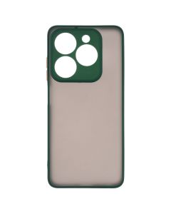 Чохол-накладка для TECNO Spark 20/20C/GO 2024/POP 8/Infinix Hot 40i Bumper Matte Case Зелена (зеленый)