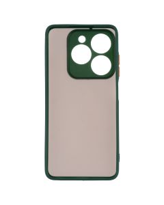 Чохол-накладка для TECNO Spark 20/20C/GO 2024/POP 8/Infinix Hot 40i Bumper Matte Case Зелена (зеленый)