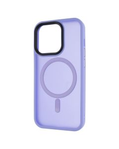 Чохол накладка для iPhone 14 Pro WAVE Matte Insane MagSafe Фіолетова (Lilac)