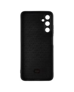 Чехол-накладка для Samsung A05s WAVE из кожи Черный (Black)