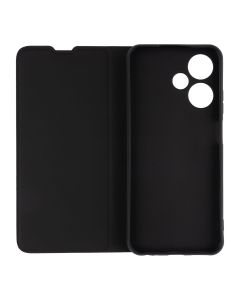 Чохол кейс для Infinix Hot 30 Play Book Cover Shell Чорний (Black)