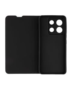 Чохол кейс для Xiaomi Redmi Note 13 Pro Book Cover Shell Чорний (Black)