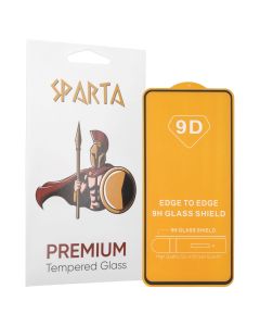 Защитное стекло для TECNO Spark 20/20C 6D UA Sparta Черное (Black)